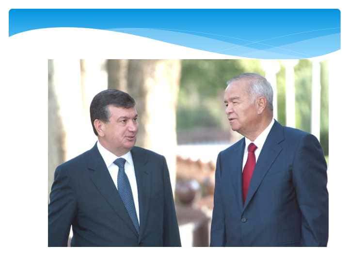 SHAVKAT MIRZIYOYEV