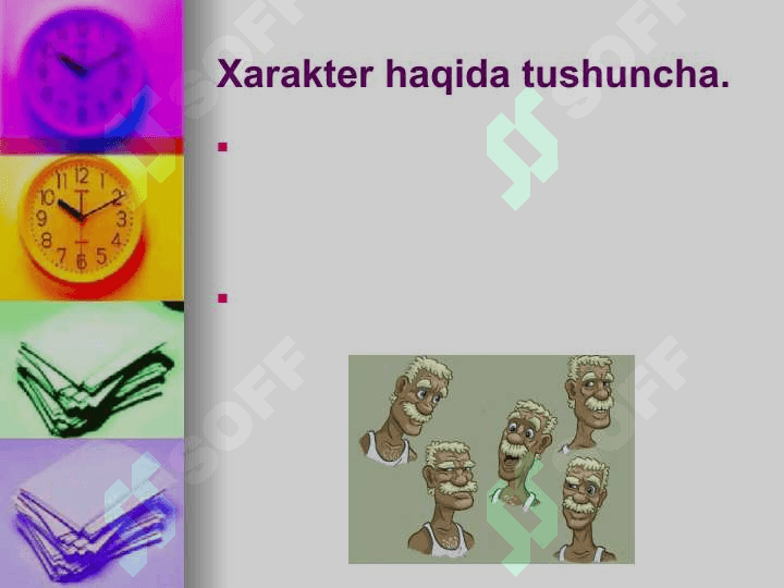 Shaxs xarakteri 3