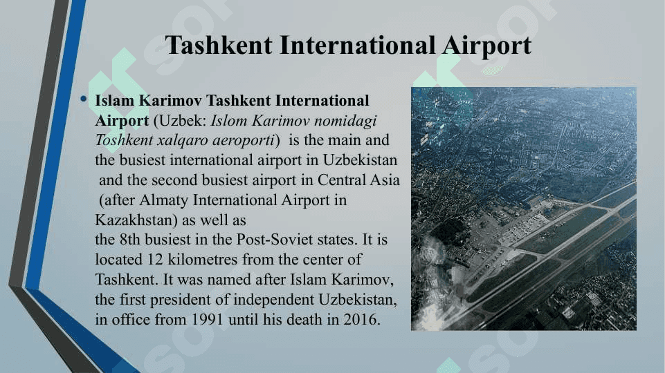 AIRPORT. Tashkent international airport 3