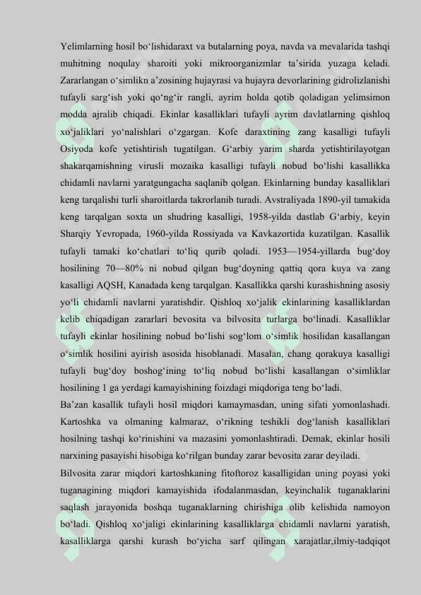 O'SIMLIKLARNING INFEKSION KASALLIKLARI 8
