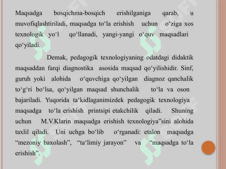 Rivojlantiruvchi ta’lim texnologiyalari 8