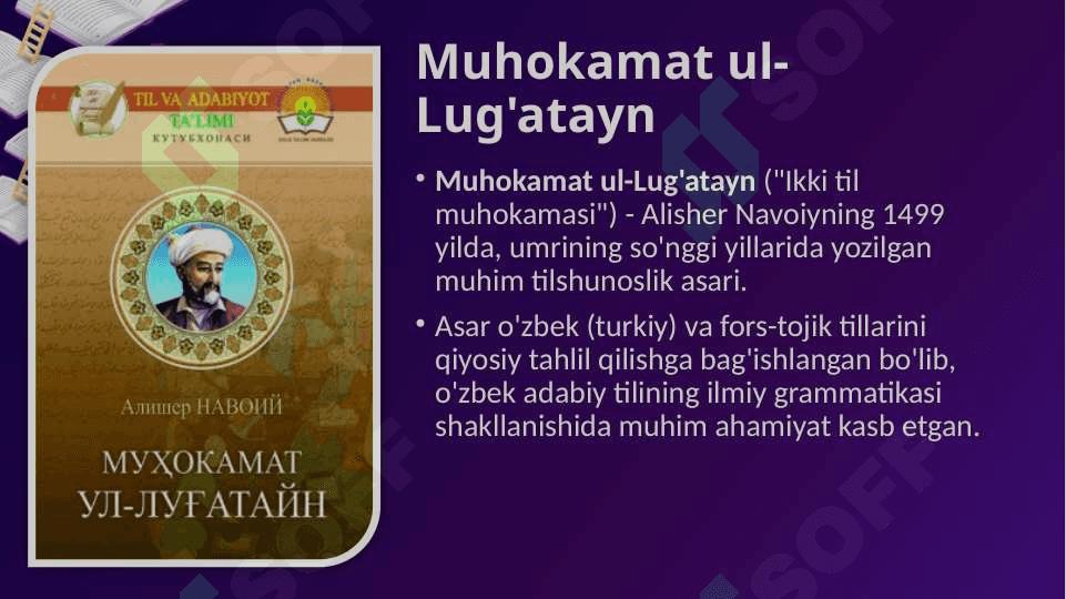 Muhokamat ul - Lugʻatayn 3