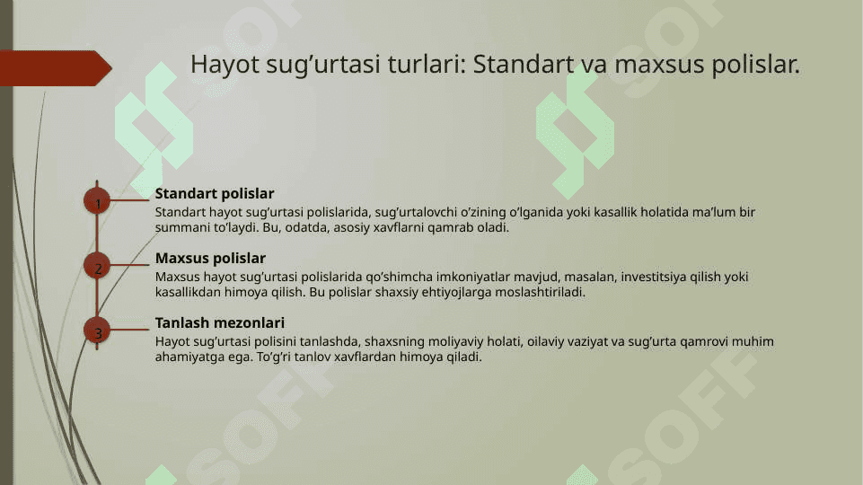 Xayotni sugʼurtalash, Nafaqa sugʼurtasini hisoblash 4