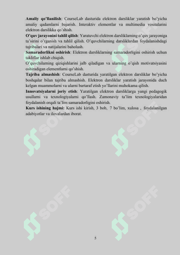 CourseLab 5