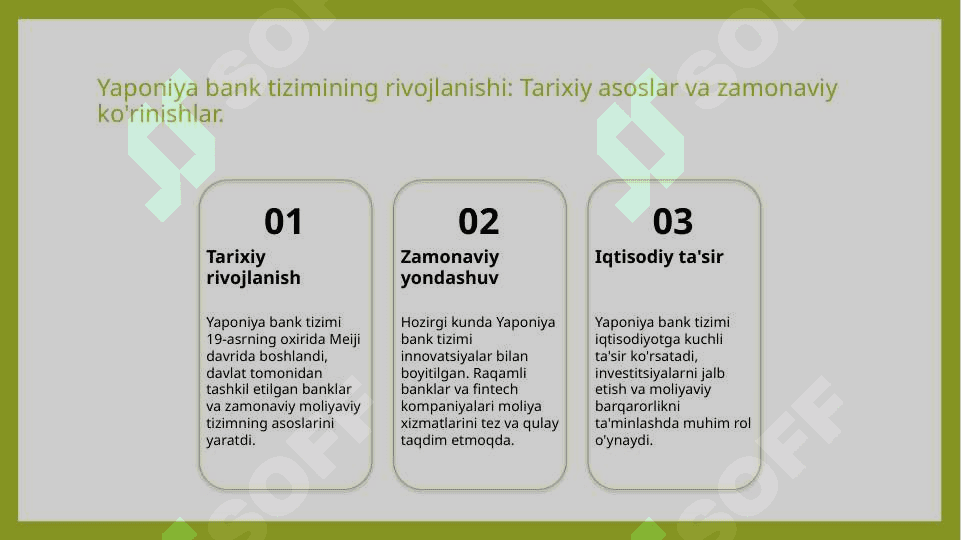 Yaponiya bank tizimi 3