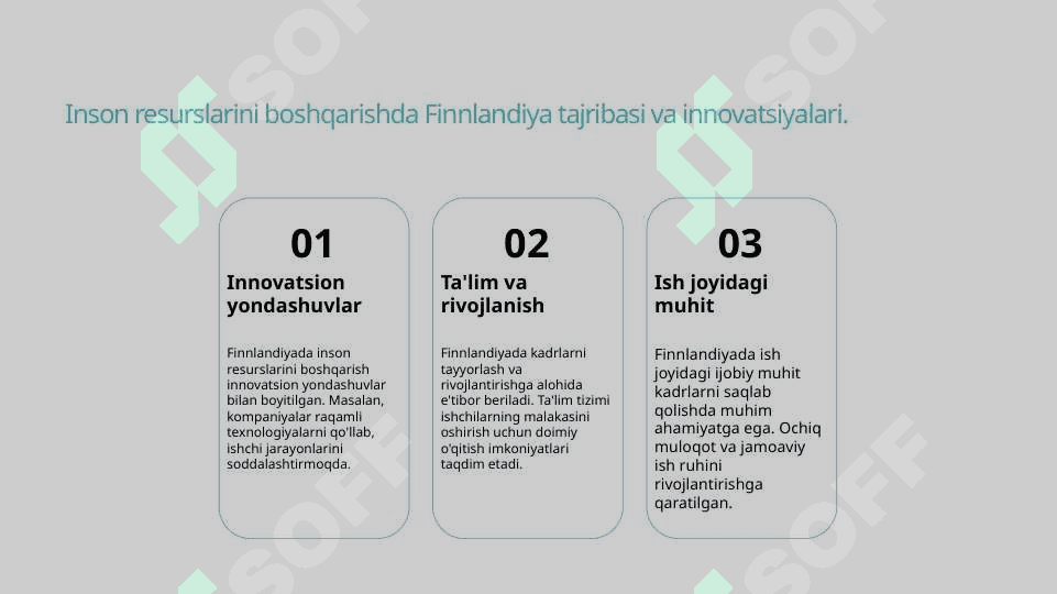 Firlandiyada inson resuslarini boshqarish mexanizimi 5