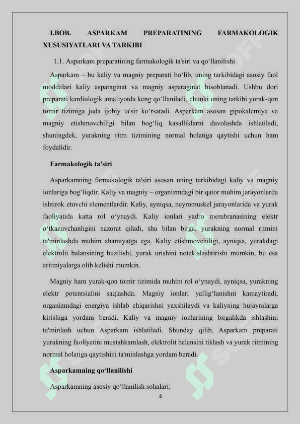 Asparkam tabletkasini sifatini baholash, qadoqlash va o‘rash. 6