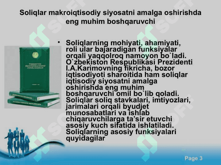 Soliqlarning makroiqtisodiy mohiyati va roli 3