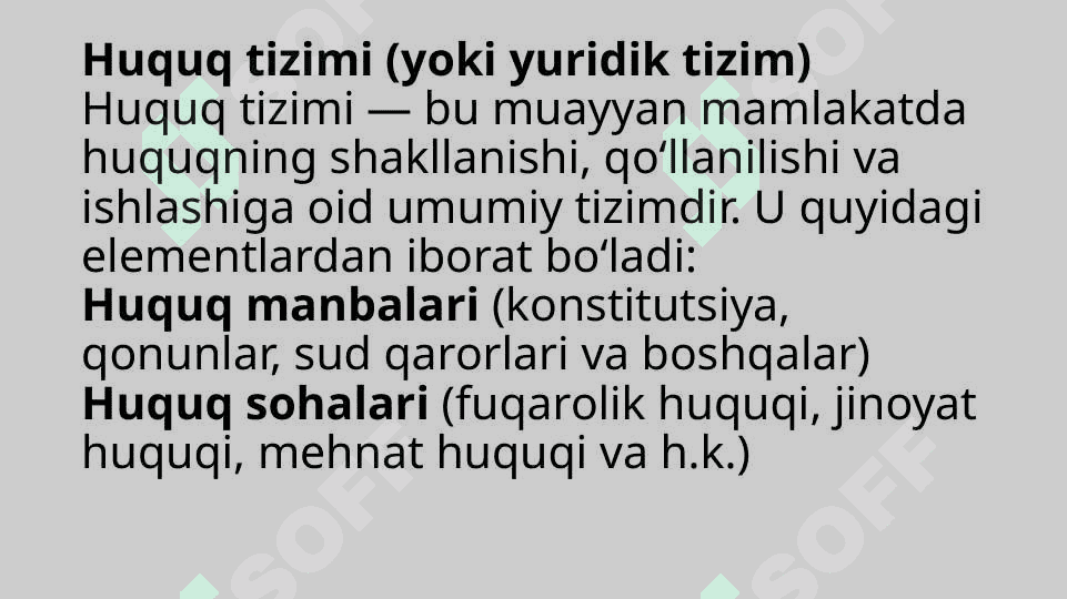 Huquq tizimi va qonunchilik tizimi 3