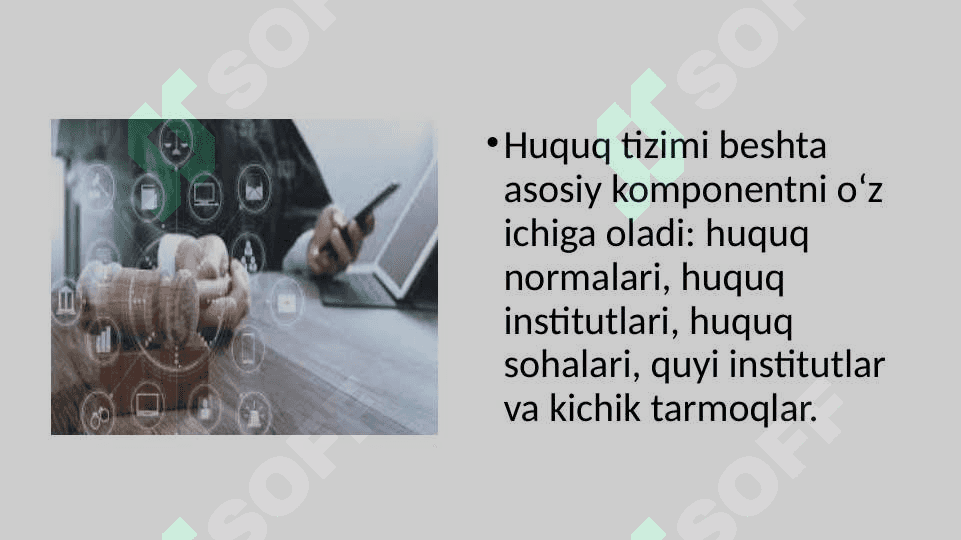 Huquq tizimi va qonunchilik tizimi 7