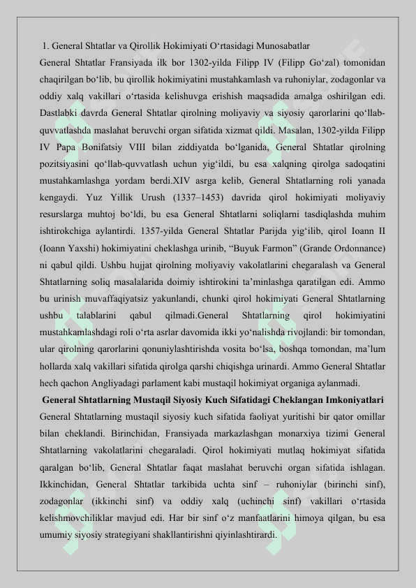 Fransiyada general shtatlar tarixiga oid ilmiy tadqiqotlar 25 8