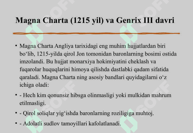 Plantagenetlar davrida Angliya tarixiga oid ilmiy tadqiqotlar 25 6