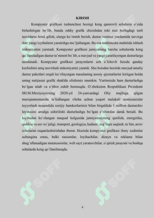 Adobe Photoshop dasturining grafik fayllarni  import va eksport qilish tomonlari 4