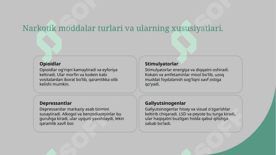 Narkomaniya va uning asoratlari 8