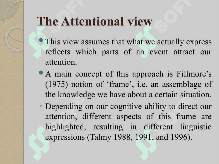 Cognitive Linguistics 8
