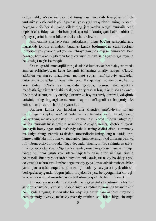 Inson qalbiga yo‘l tarbiyadan boshlanadi 3