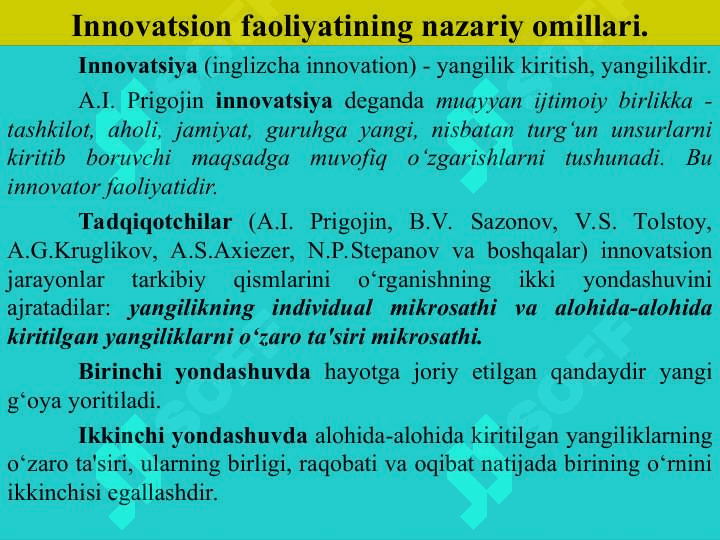 Ta’limda innovatsion jarayonlar 3