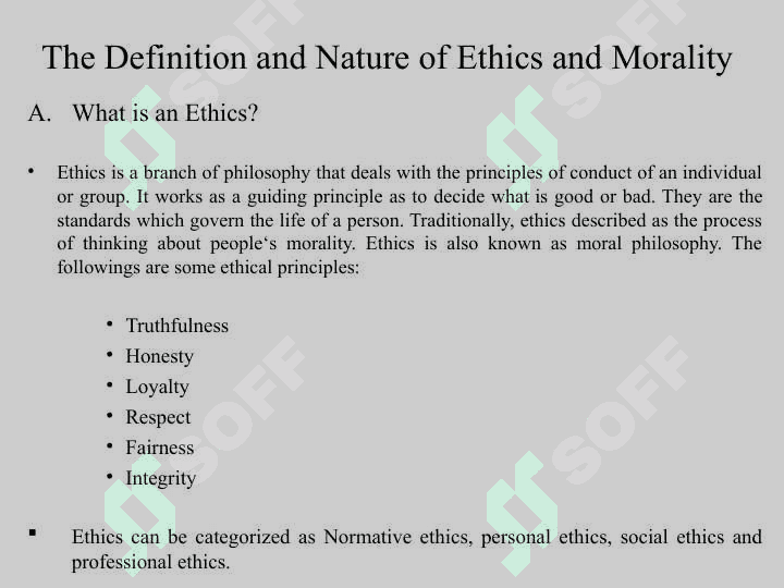 Understanding Civics and Ethics, Ethics and Law 5