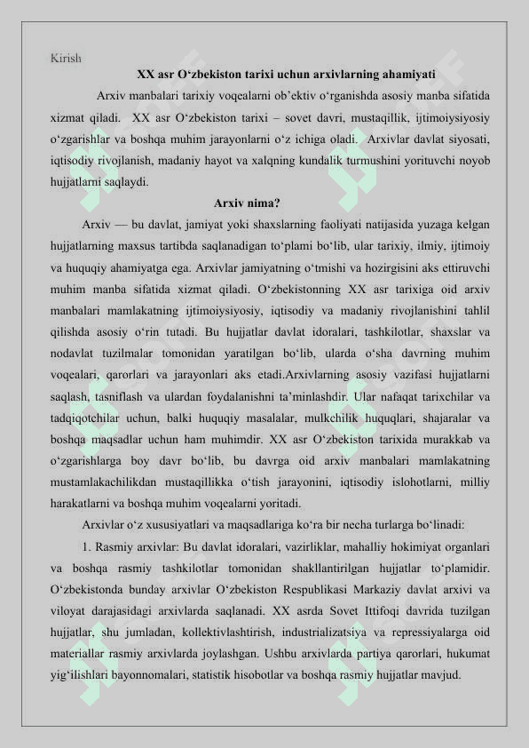 O‘zbekistonning XX asr tarixiga oid arxiv manbalari 25 2