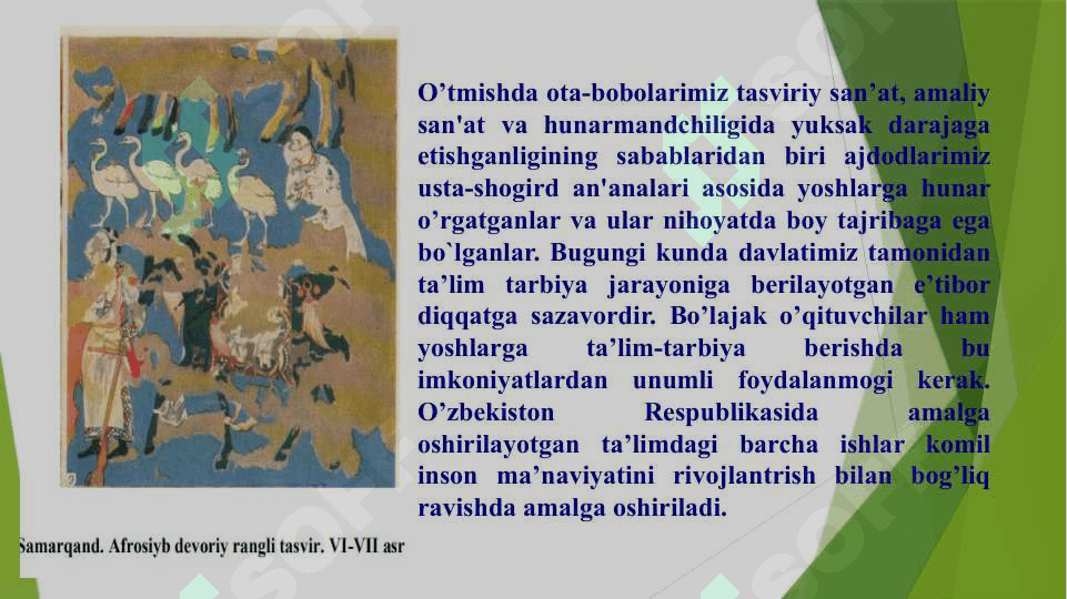 O’RTA ASRLARDA  O’RTA OSIYO MINIATYURA SAN’ATI 2