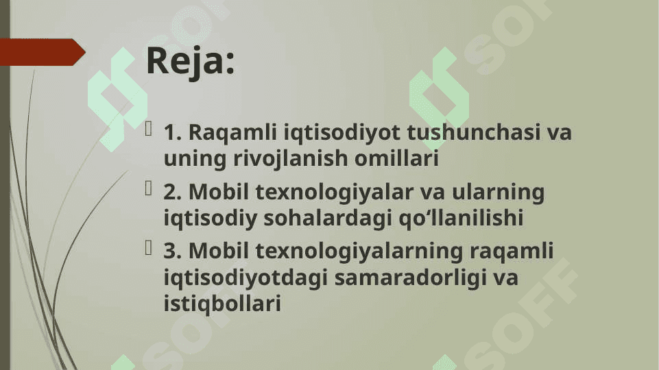 raqamli iqtisodiyotda mobil texnologiyalar 2