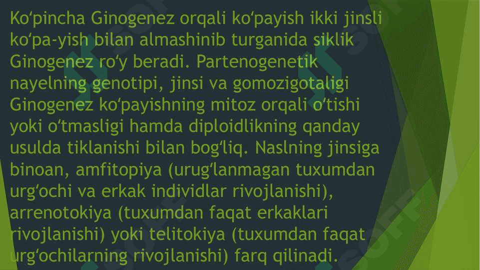 Partenogenez 4