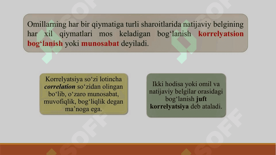 JUFT KORRELYATSION-REGRESSION TAHLIL 3