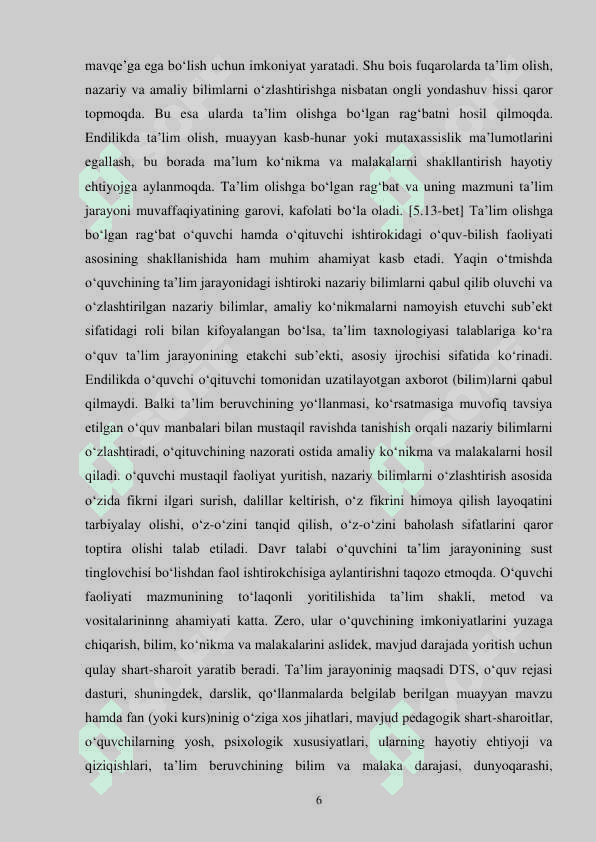 Ta’lim jarayoni yaxlit tizim sifatida, ta’lim tamoyillari.pdf 6