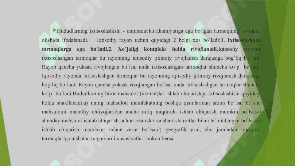 O`zbekistonni iqtisodiy-geografik rayonlashtirish 7