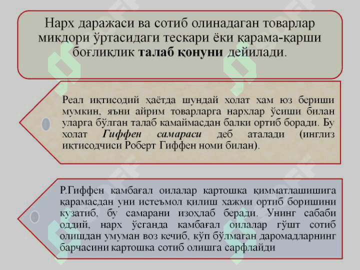 Talab va taklif 4