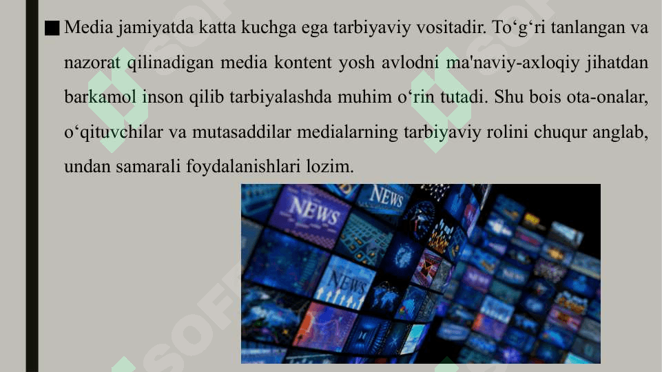 Medialarning tarbiyaviy ahamiyati 5
