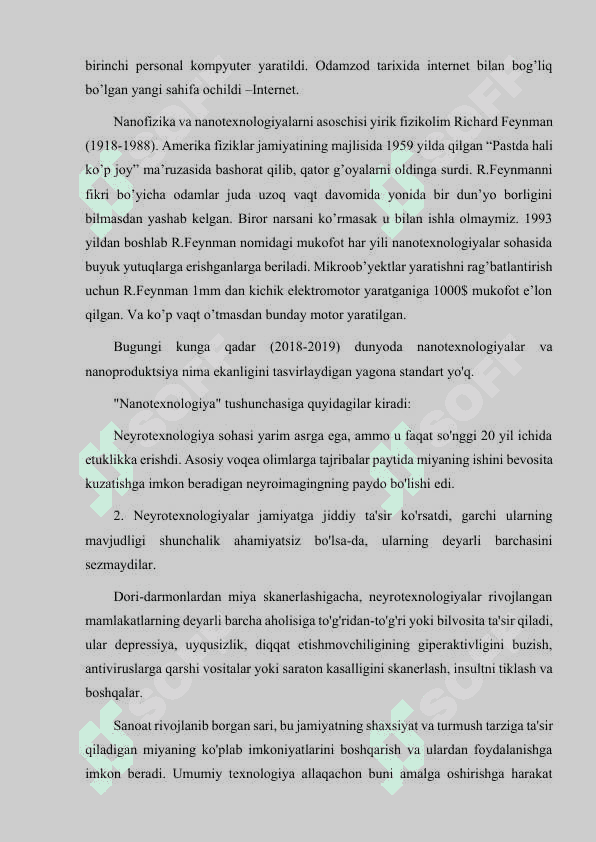 NANO O'LCHAMLI KLASTERLAR VA KRISTALLAR. NANO TEXNOLOGIYA 3