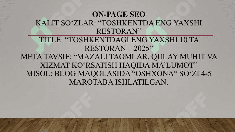 SEO va Internet marketing 5