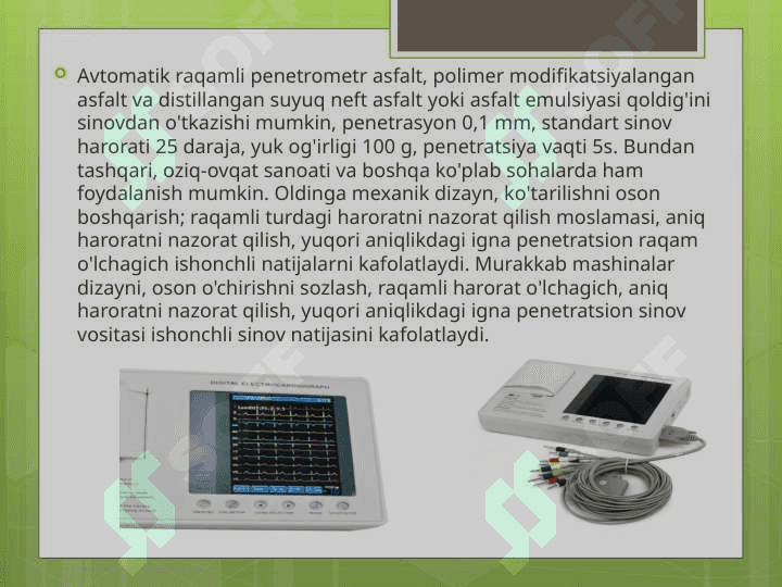Raqamli avtamatik boshqarish sistemalari. 7