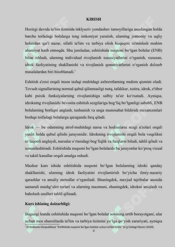 Eshitishida nuqsoni bo’lgan bolalar idrokining o’ziga xos xususiyatlari 3