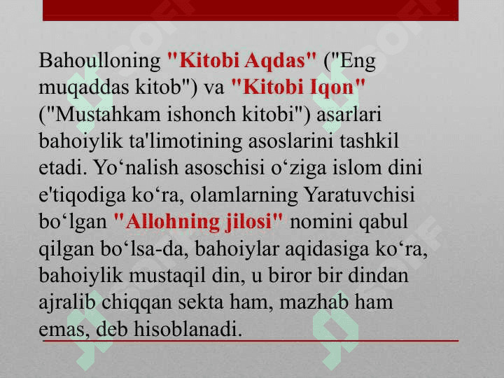 YANGI DINIY TA`LIMOTLAR VA SEKTALAR 5