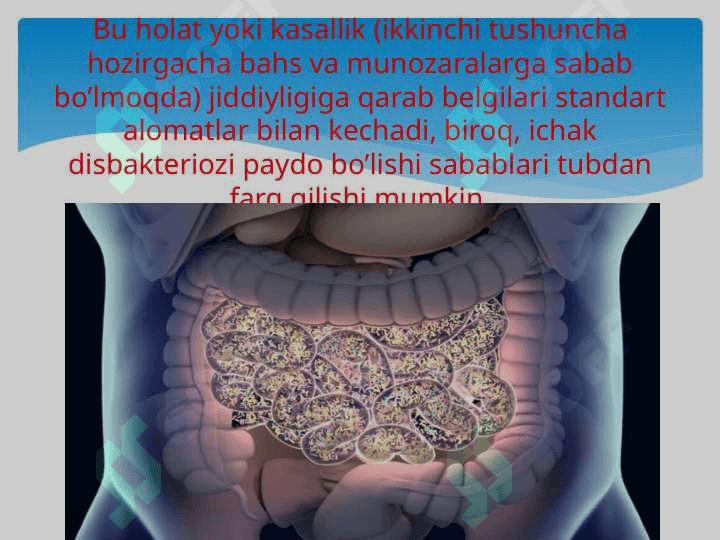 ICHAK DISBAKTERIOZI 5