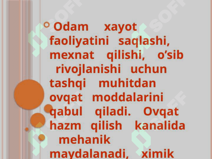Ovqat hazm qilish tizimining umimiy tuzilishi 3
