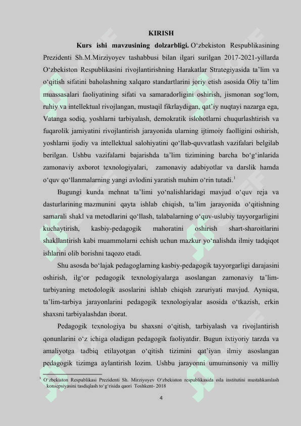 DARS JARAYONINI TASHKIL ETISH METODIKASI 3
