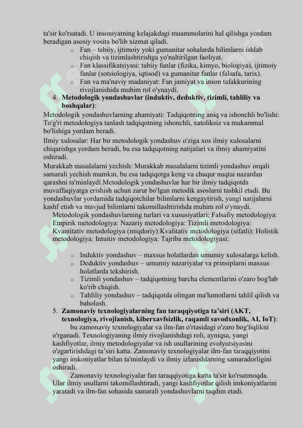tadqiqot usullari 2