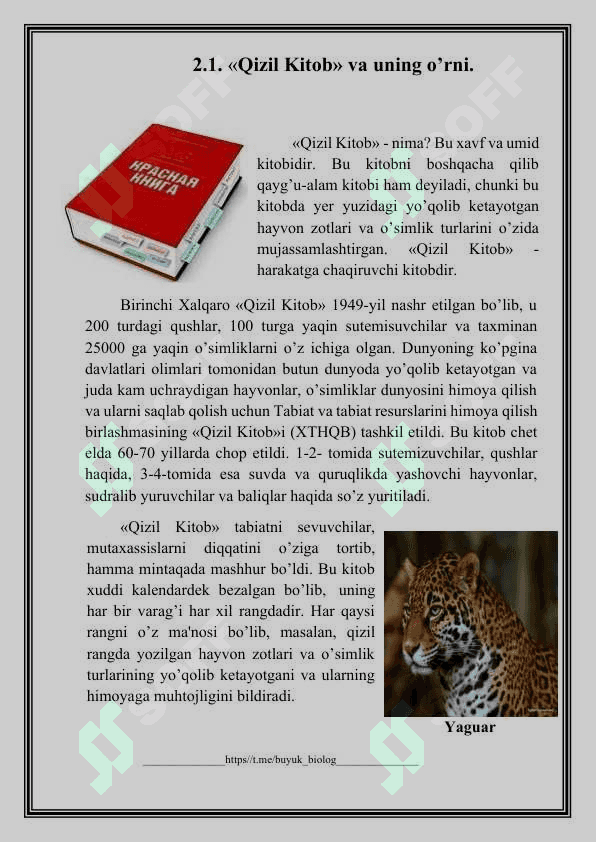 O’ZBEKISTON RESPUBLIKASINING QIZIL KITOBI 4