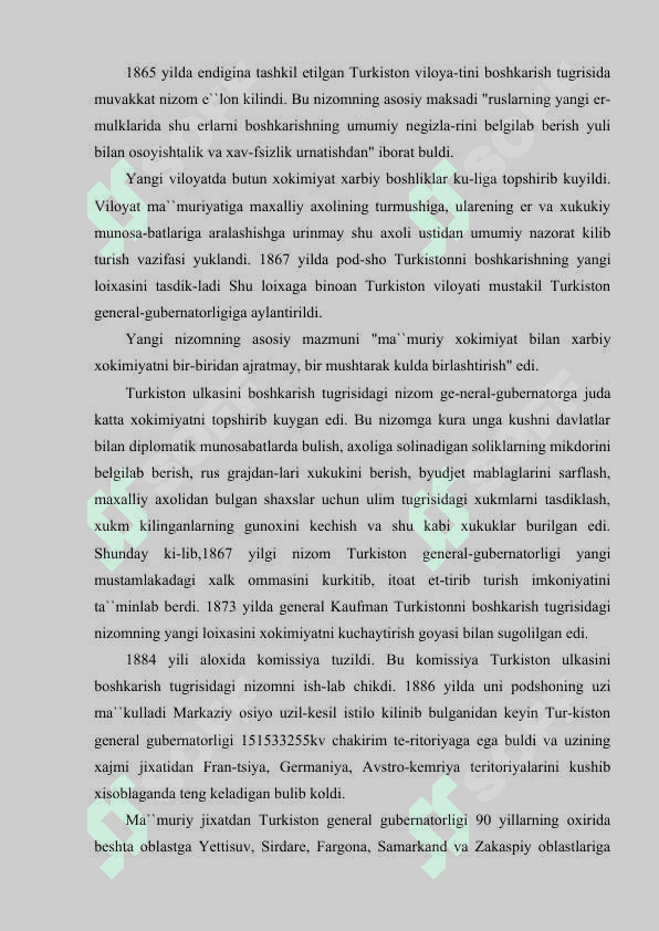 Mustamlaka davrida O’rta Osiyo tarixiy geografiyasi 3