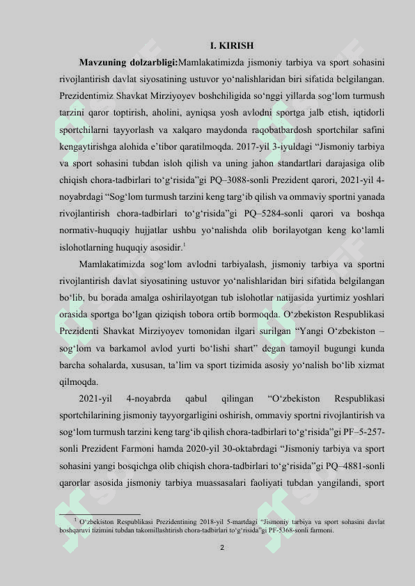 Uzoq masafalarga yugurish texnikasini o‘rgatish (3000 m) 2