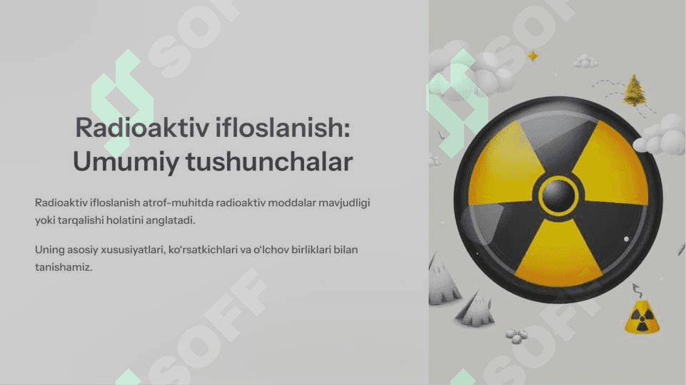 Radiaktiv ifloslanish xolati 3