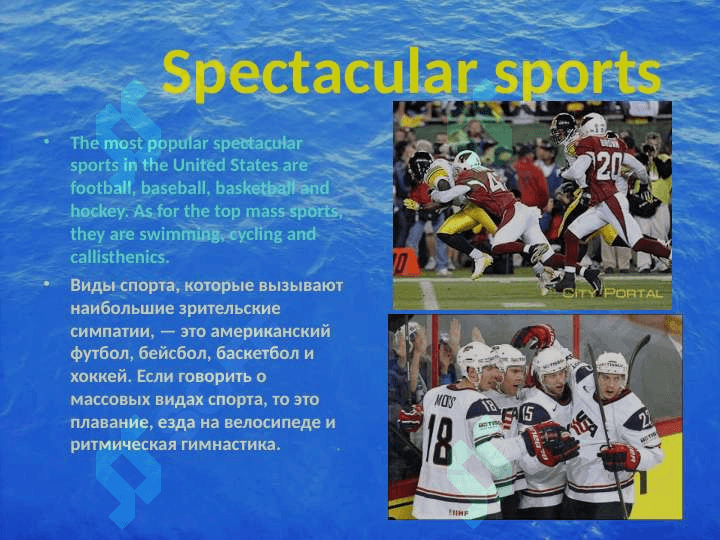 Sports in the USA 7