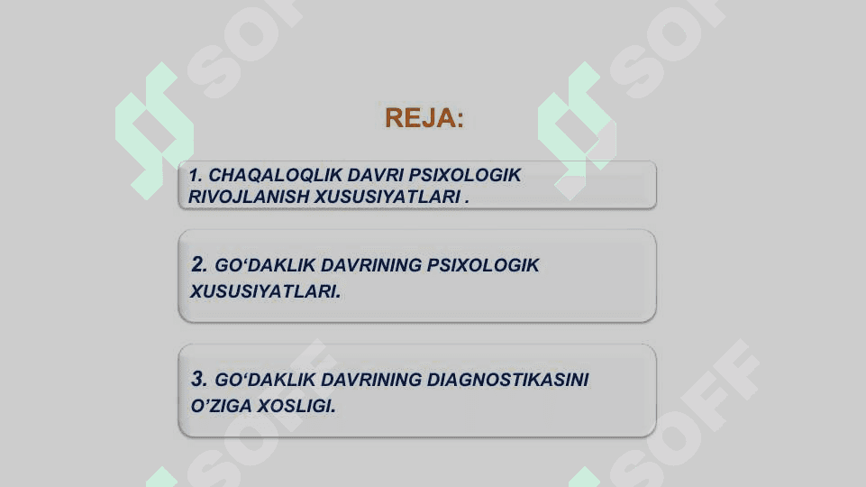 CHAQALOQLIK VA GO’DAKLIK DAVRINING PSIXOLOGIK XUSUSIYATLARI 2