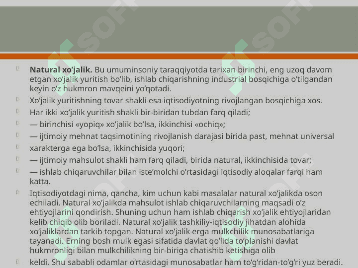 XO`JALIK YURITISH SHAKILLARI. 5