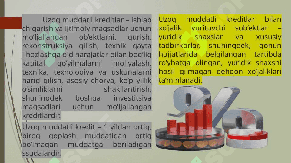 Investitsiya faoliyatini kreditlash 3