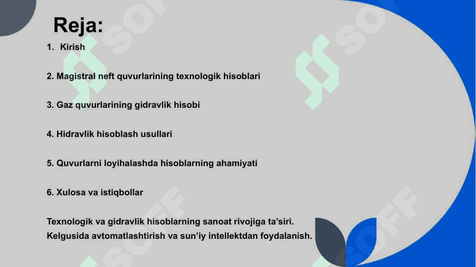 Magistral neft va gaz quvurlarining texnologik hisoblari 2