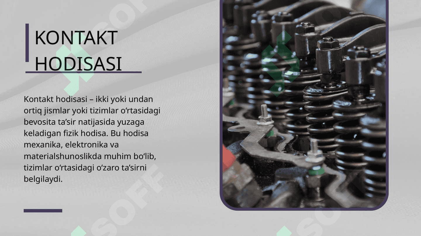 Kontakt hodisalari 3